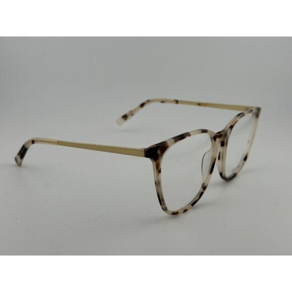 TOPLOOK - Hlaire 54-17-140  A4 Cream & Brown Tortoise Oversized Glasses Frames - Picture 3 of 7